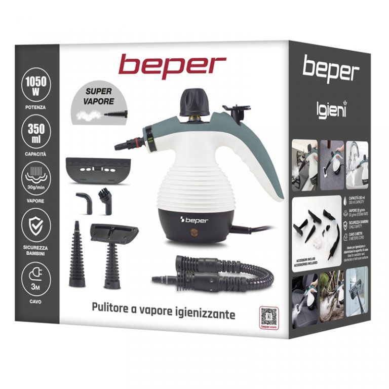 Aparat de curatat cu aburi IGIENI, Beper, P202VAL010