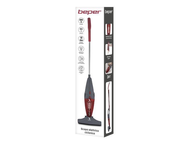Aspirator vertical ciclonic 2 in 1, Beper, 50.451
