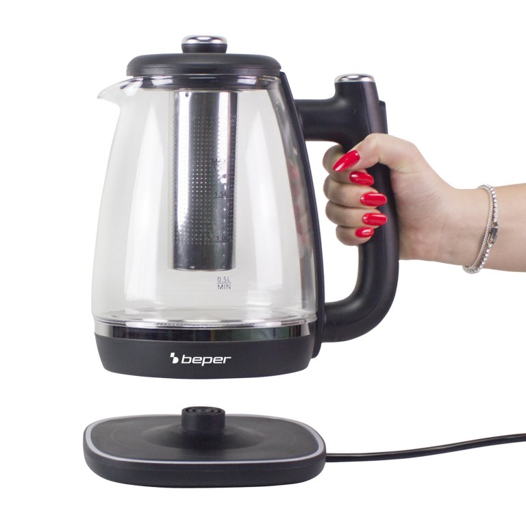 Fierbator electric cu filtru pentru ceai 1.8L, Beper, P101BOL200