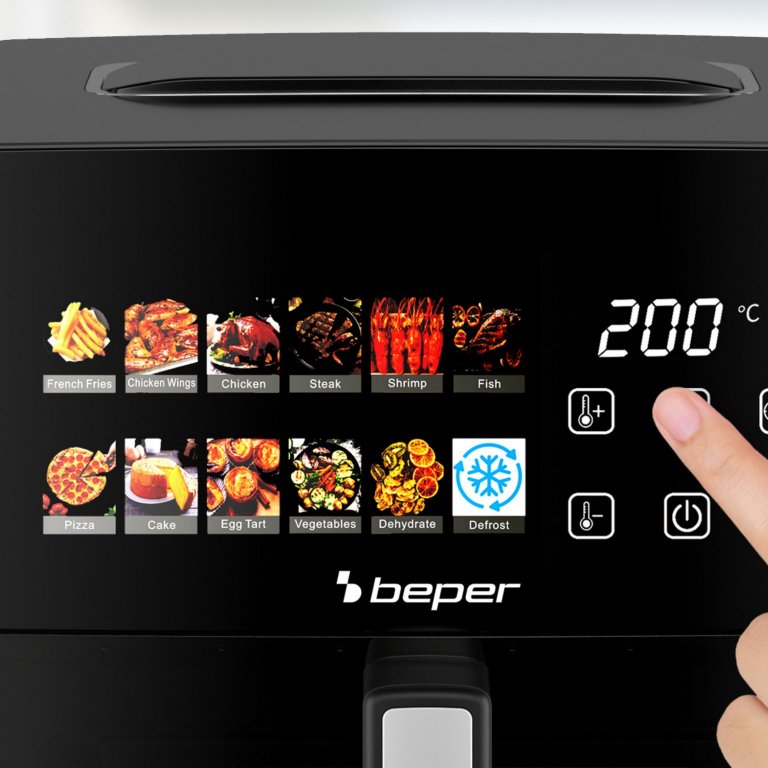 Friteuza digitala cu aer cald 9L MIRABELLA, Beper, P101FRI091