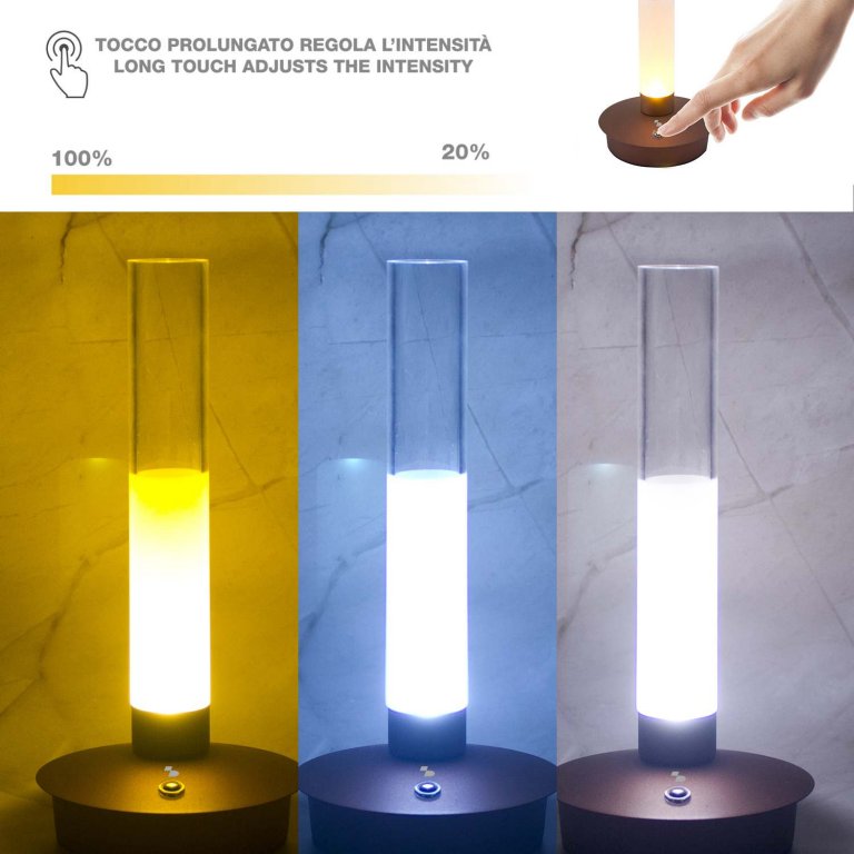 Lampa de masa reincarcabila FLORA, Beper, P207ILI550