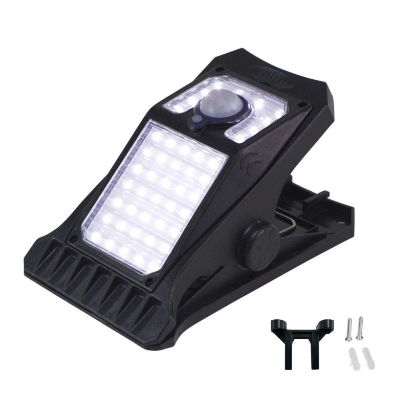 Lampa solara cu clema si senzor de miscare CLIPIA, Beper, P207ILO003