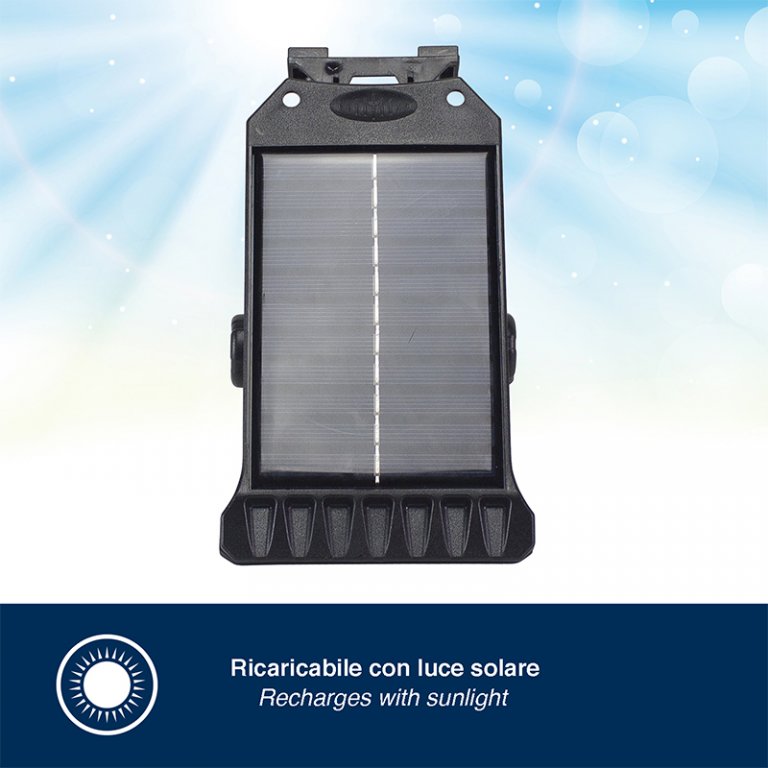 Lampa solara cu clema si senzor de miscare CLIPIA, Beper, P207ILO003