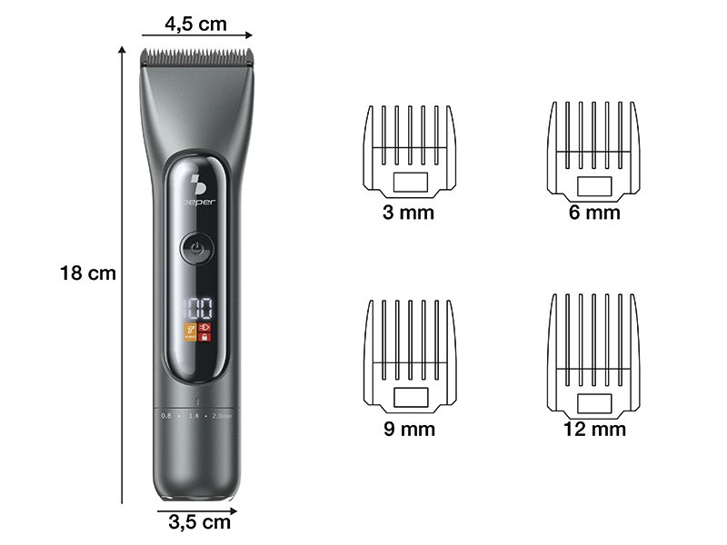 Masina de tuns reincarcabila, Beper, P302CAP010