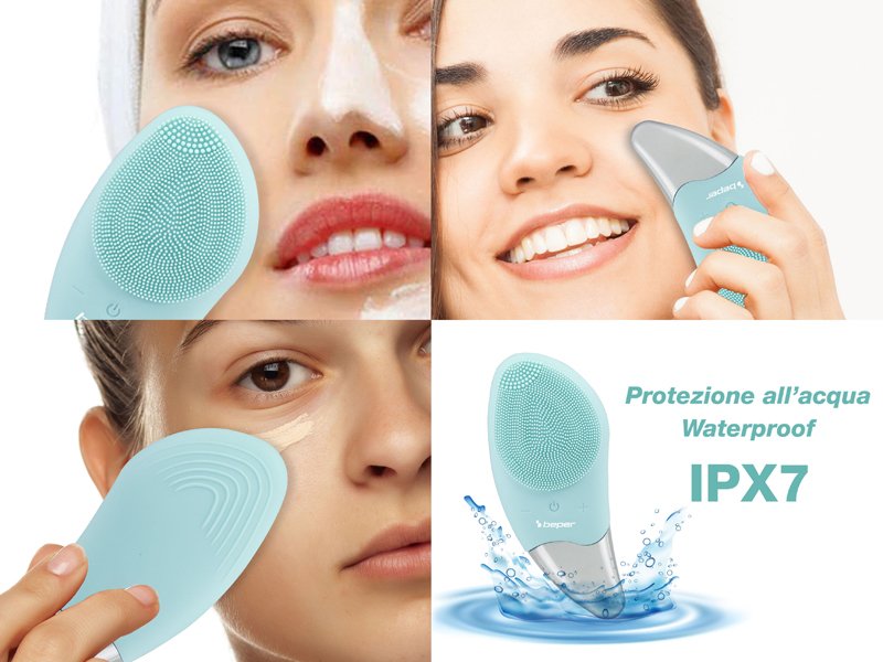 Perie curatare faciala sonica, Beper, P302VIS002