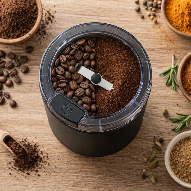 Rasnita electrica pentru cafea si condimente, Beper, P102ROB120