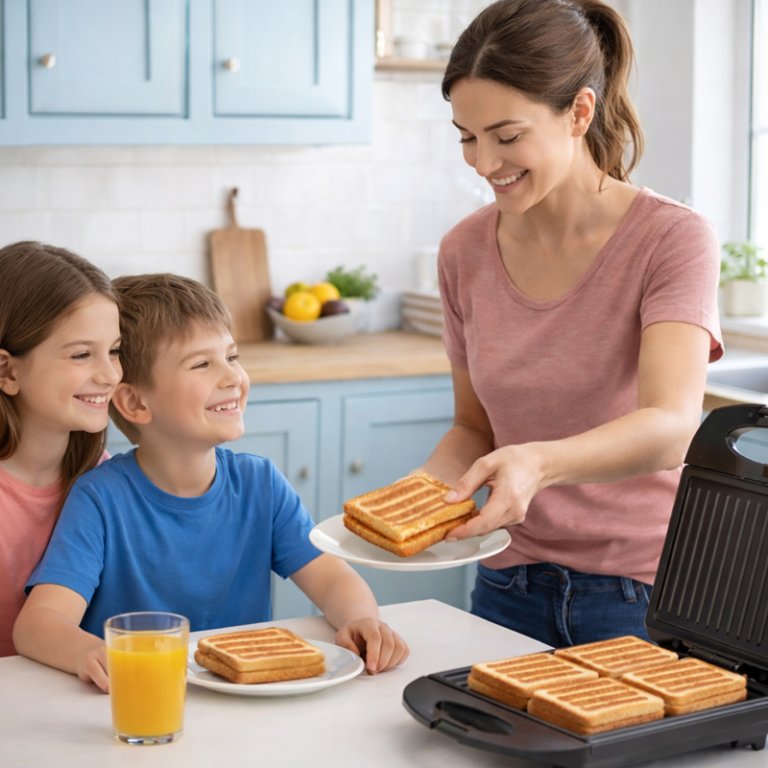 Sandwich maker 4 felii, Beper, P101TOS040