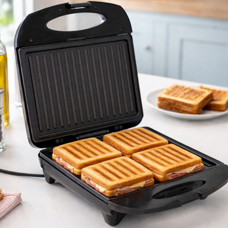 Sandwich maker 4 felii, Beper, P101TOS040